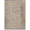 The Deco Factory VENICE - Tapis en coton et polyester lavable tissé plat gris 160x230