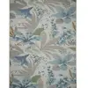 TAPISSERIE - Tapis intérieur extérieur fleurs bleu multicolore 123x180