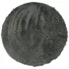 The Deco Factory Tapis lavable à base fine et souple extra doux gris foncé diam.160 TU