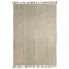 Thedecofactory - indi jute - Tapis en jute et coton naturel 160x230