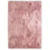 THE DECO FACTORY Neo yoga - Tapis lavable à base fine et souple extra doux rose 160x230