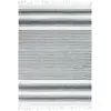 THE DECO FACTORY Tapis 100% coton lignes gris-blanc 160x230 160 x 230 cm