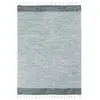 The Deco Factory Tapis 100% coton bandes gris-blanc 160x230 160 x 230 cm