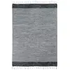 Tapis Bandes, 160cm x 230cm, Noir/Gris/Blanc