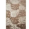 Urbano effect - tapis de salon scandinave moderne doux marron 160x230