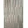 Urbano lignes - tapis de salon à relief moderne gris 160x230