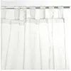 Voilage - THE DECO FACTORY - First - Uni - 140 x 250 cm - Pattes - Blanc