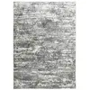 VESTALE HORIZON - Tapis extra-doux motif lignes horizon gris 120x170