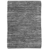 Thedecofactory - skin - Tapis en cuir tressé gris clair 120x170