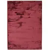 The Deco Factory Tapis extra-doux effet velours rouge foncé 120x170 120 x 170 cm