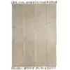 THE DECO FACTORY Tapis en jute et coton naturel 120x170 120 x 170 cm