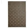 THE DECO FACTORY NEW AGE FIFTIES - Tapis pour dehors et dedans motif fifties en relief beige 120 x 170 cm