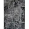 The Deco Factory GOYAVE ABSTRAIT - Tapis graphique effet abstrait gris 120x170