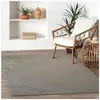 THEDECOFACTORY TEXTURA LIGNES - Tapis moderne motifs lignes beige 120x170