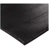 THE DECO FACTORY SKIN - Tapis salon ou chambre en cuir tressé pour une ambiance chaleureuse 120 x 170 cm Noir