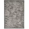 THE DECO FACTORY DEHORS-DEDANS - Tapis motifs Ondes pour intérieur et extérieur jardin et terrasse 120 x 170 cm Gris