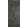 AUCUNE Tapis lavable à base fine et souple extra doux gris foncé 80x180 TU
