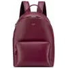 Delsey - Cuir Grainé Backpack - Sac à dos urbain Burgundy - 24 L