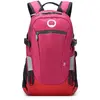 Sac à dos Delsey Paris Nomade 29L rose rouge.