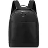 Delsey - Cuir Lisse 1-Cpt Backpack - Sac à dos urbain Black - 22 L
