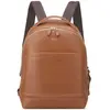 Delsey - Cuir Grainé Backpack - Sac à dos urbain Cognac - 22 L