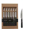 Coffret de 6 couteaux grill Sense Black Edition Jean Dubost