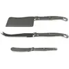 Laguiole Jean Dubost 97616 Coffret de 3 Couteaux Tout Inox, 11 cm