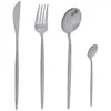 Ménagère 24 pièces fuseau martelé inox avec boite cadeau