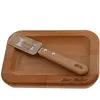 Beurrier et tartineur hêtre Tradition Jean DUBOST  Bois / Métal