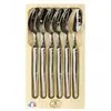 LAGUIOLE Lot de 6 cuillères de table - Inox - Manche Inox