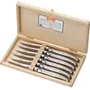Couteaux à steak et coffret Laguiole - 6 p.
