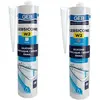 Mastic silicone - GEB - GEBSICONE W2 - Translucide - Joints sanitaires - 1 unité