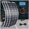 panneau solaire kit complet 100w 200w 300w 400w Flexible solar cell ha...