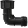 Coude Collecteur mf 26x34-1 Écrou Tournant Prisonnier f Jardibric Joints Toriques