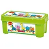 Jeu de construction Ecoiffier Coffret Train du Zoo Les Maxi 42 pièces
