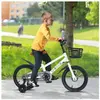 SUPFINE 16 Pouces - Vélo pour Filles et Garçons de 5 À 7 Ans, Capacité...