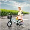 SUPFINE 16 Pouces Vélo Enfant avec Panier, Bicyclette pour Filles et G...