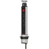 Brennenstuhl Multiprise avec 3 Prises et 2 Ports USB 2m avec Interrupteur Noir / Argent