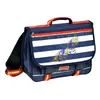 Cartable - BERENICE - Berenice Bleu 38 CM - 2 compartiments - Poche zippée - Mixte