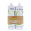 A-DERMA - EXOMEGA - Gel Moussant Émollient, 2 flacons de 500ml