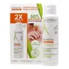 A-Derma Exomega Control Gel émollient 2en1 pack 2 x 500 ml