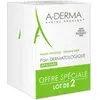 A-DERMA Les indispensables - Pain dermatologique lot de 2 pains x 100g