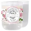 Bougie naturelle parfumée Rose Pétale - Durance