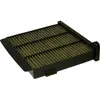 Filtre, air de l'habitacle PURFLUX, par ex. pour Mitsubishi