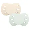 BIOLANE Lot de 2 sucettes anatomiques 6-18 mois / Vert BSAE2VB
