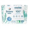 Biolane - Couches écologiques taille 2 3-6 kg 28 langes - Biolane
