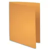 EXACOMPTA Paquet de 100 chemises Rock's en carte 210 g, coloris ocre
