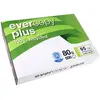 Evercopy - Ramette 500 Feuilles 80g A4 Certifié Ange Bleu CIE95 Blanc x5