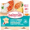 Babybio farandole carotte pomme de terre cabillaud dès 15 mois 260g
