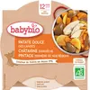 Babybio patate douce de notre ferme châtaigne d'Ardèche pintade 230g
